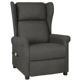Sillón de masaje de tela gris oscuro de , Sillones de masaje eléctricos - Ref: Foro24-348517, Precio: 229,32 €, Descuento: %