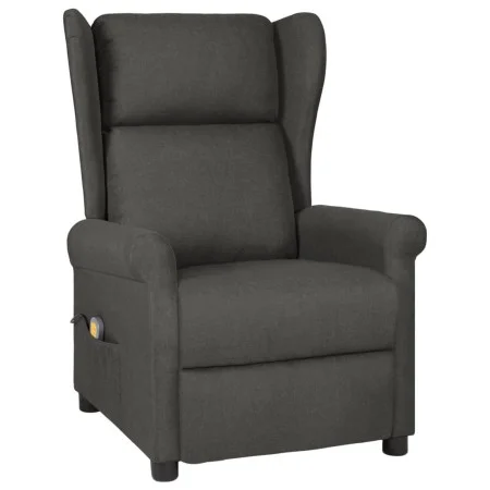 Sillón de masaje de tela gris oscuro de , Sillones de masaje eléctricos - Ref: Foro24-348517, Precio: 229,32 €, Descuento: %