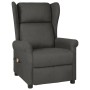 Sillón de masaje de tela gris oscuro de , Sillones de masaje eléctricos - Ref: Foro24-348517, Precio: 245,98 €