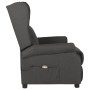 Sillón de masaje de tela gris oscuro de , Sillones de masaje eléctricos - Ref: Foro24-348517, Precio: 245,98 €
