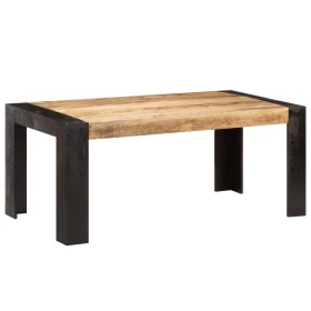 Mesa de comedor de madera maciza de mango 180x90x76 cm de , Mesas de cocina y de comedor - Ref: Foro24-3060201, Precio: 407,0...