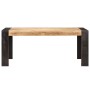 Mesa de comedor de madera maciza de mango 180x90x76 cm de , Mesas de cocina y de comedor - Ref: Foro24-3060201, Precio: 407,0...