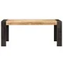 Mesa de comedor de madera maciza de mango 180x90x76 cm de , Mesas de cocina y de comedor - Ref: Foro24-3060201, Precio: 415,3...