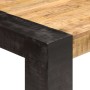 Mesa de comedor de madera maciza de mango 180x90x76 cm de , Mesas de cocina y de comedor - Ref: Foro24-3060201, Precio: 407,0...