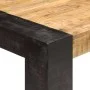 Mesa de comedor de madera maciza de mango 180x90x76 cm de , Mesas de cocina y de comedor - Ref: Foro24-3060201, Precio: 415,3...