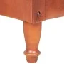 Sillón butaca de cuero auténtico marrón de , Sillones - Ref: Foro24-320778, Precio: 257,05 €, Descuento: %