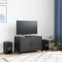 Mueble de TV acero negro 68x39x43,5 cm von , TV-Möbel - Ref: Foro24-846638, Preis: 72,61 €, Rabatt: %