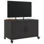 Mueble de TV acero negro 68x39x43,5 cm von , TV-Möbel - Ref: Foro24-846638, Preis: 72,61 €, Rabatt: %