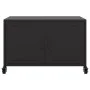 Mueble de TV acero negro 68x39x43,5 cm von , TV-Möbel - Ref: Foro24-846638, Preis: 72,61 €, Rabatt: %