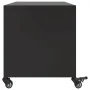 Mueble de TV acero negro 68x39x43,5 cm von , TV-Möbel - Ref: Foro24-846638, Preis: 72,61 €, Rabatt: %