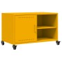Mueble de TV acero amarillo mostaza 68x39x43,5 cm von , TV-Möbel - Ref: Foro24-846671, Preis: 56,04 €, Rabatt: %