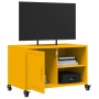 Mueble de TV acero amarillo mostaza 68x39x43,5 cm von , TV-Möbel - Ref: Foro24-846671, Preis: 56,04 €, Rabatt: %