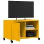 Mueble de TV acero amarillo mostaza 68x39x43,5 cm by , TV Furniture - Ref: Foro24-846671, Price: 55,53 €, Discount: %