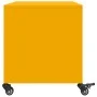 Mueble de TV acero amarillo mostaza 68x39x43,5 cm by , TV Furniture - Ref: Foro24-846671, Price: 55,53 €, Discount: %