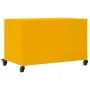 Mueble de TV acero amarillo mostaza 68x39x43,5 cm by , TV Furniture - Ref: Foro24-846671, Price: 55,53 €, Discount: %