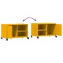 Mueble de TV acero amarillo mostaza 68x39x43,5 cm von , TV-Möbel - Ref: Foro24-846671, Preis: 56,04 €, Rabatt: %