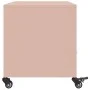 TV-Möbel aus kaltgewalztem Stahl in Rosa, 68x39x43,5 cm. von , TV-Möbel - Ref: Foro24-846699, Preis: 67,32 €, Rabatt: %