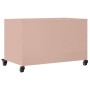 TV-Möbel aus kaltgewalztem Stahl in Rosa, 68x39x43,5 cm. von , TV-Möbel - Ref: Foro24-846699, Preis: 67,95 €, Rabatt: %