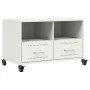 TV-Möbel aus kaltgewalztem Stahl in Weiß 68x39x43,5 cm von , TV-Möbel - Ref: Foro24-846703, Preis: 67,32 €, Rabatt: %