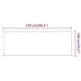 Hellgrüne Vertikalmarkise 100x270 cm Oxford-Stoff von vidaXL, Sonnenschirme - Ref: Foro24-148304, Preis: 23,41 €, Rabatt: %
