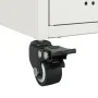Mueble para TV acero laminado en frío blanco 68x39x43,5 cm de , Muebles TV - Ref: Foro24-846703, Precio: 67,28 €, Descuento: %