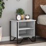 Mesitas de noche 2 uds madera ingeniería gris Sonoma 40x30x40cm by , Nightstands - Ref: Foro24-848501, Price: 45,33 €, Discou...