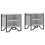 Nachttische 2 Stück aus grauem Sonoma-Ingenieurholz 40x30x40cm von , Nachttische - Ref: Foro24-848501, Preis: 44,77 €, Rabatt: %