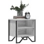 Mesitas de noche 2 uds madera ingeniería gris Sonoma 40x30x40cm by , Nightstands - Ref: Foro24-848501, Price: 45,33 €, Discou...