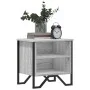 Nachttische 2 Stück aus grauem Sonoma-Ingenieurholz 40x30x40cm von , Nachttische - Ref: Foro24-848501, Preis: 44,77 €, Rabatt: %