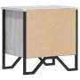 Nachttische 2 Stück aus grauem Sonoma-Ingenieurholz 40x30x40cm von , Nachttische - Ref: Foro24-848501, Preis: 44,77 €, Rabatt: %
