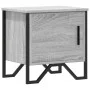 Mesita de noche madera de ingeniería gris Sonoma 40x30x40 cm de , Mesitas de noche - Ref: Foro24-848520, Precio: 34,56 €, Des...