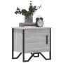 Mesita de noche madera de ingeniería gris Sonoma 40x30x40 cm de , Mesitas de noche - Ref: Foro24-848520, Precio: 34,56 €, Des...