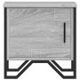Mesita de noche madera de ingeniería gris Sonoma 40x30x40 cm de , Mesitas de noche - Ref: Foro24-848520, Precio: 34,56 €, Des...