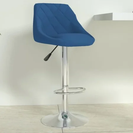 Küchenhocker aus blauem Samt von , Küchenhocker - Ref: Foro24-335298, Preis: 82,58 €, Rabatt: %