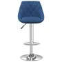 Küchenhocker aus blauem Samt von , Küchenhocker - Ref: Foro24-335298, Preis: 82,58 €, Rabatt: %