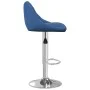 Küchenhocker aus blauem Samt von , Küchenhocker - Ref: Foro24-335298, Preis: 82,58 €, Rabatt: %