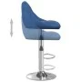 Küchenhocker aus blauem Samt von , Küchenhocker - Ref: Foro24-335298, Preis: 82,58 €, Rabatt: %