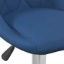 Küchenhocker aus blauem Samt von , Küchenhocker - Ref: Foro24-335298, Preis: 82,58 €, Rabatt: %