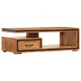 Massiver Akazienholz-Couchtisch 100x45x33 cm von , Couchtisch - Ref: Foro24-247493, Preis: 320,25 €, Rabatt: %