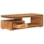 Solid acacia wood coffee table 100x45x33 cm by , Coffee table - Ref: Foro24-247493, Price: 314,26 €, Discount: %