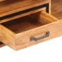 Solid acacia wood coffee table 100x45x33 cm by , Coffee table - Ref: Foro24-247493, Price: 314,26 €, Discount: %