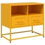 Fernsehmöbel aus senfgelbem Stahl, 68x39x60,5 cm. von , TV-Möbel - Ref: Foro24-846551, Preis: 67,94 €, Rabatt: %
