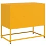 Fernsehmöbel aus senfgelbem Stahl, 68x39x60,5 cm. von , TV-Möbel - Ref: Foro24-846551, Preis: 67,94 €, Rabatt: %