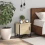 Nachttisch aus Sperrholz in Eichenholzfarbe, 40x30x40 cm. von , Nachttische - Ref: Foro24-848516, Preis: 33,69 €, Rabatt: %