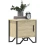 Bedside table made of plywood in oak color, measuring 40x30x40 cm. by , Nightstands - Ref: Foro24-848516, Price: 33,72 €, Dis...