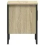 Bedside table made of plywood in oak color, measuring 40x30x40 cm. by , Nightstands - Ref: Foro24-848516, Price: 33,72 €, Dis...