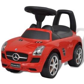 Coche de niños accionado con el pie rojo