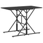 7-piece garden dining set with black synthetic rattan cushions by , Garden sets - Ref: Foro24-369009, Price: 341,90 €, Discou...