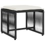 7-piece garden dining set with black synthetic rattan cushions by , Garden sets - Ref: Foro24-369009, Price: 341,90 €, Discou...