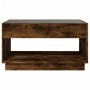 Couchtisch mit Infinity LED in geräucherter Eiche 90x50x50 cm von , Couchtisch - Ref: Foro24-847669, Preis: 119,34 €, Rabatt: %